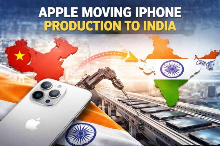 Apple Moving iPhone Production to India Reasons Explained