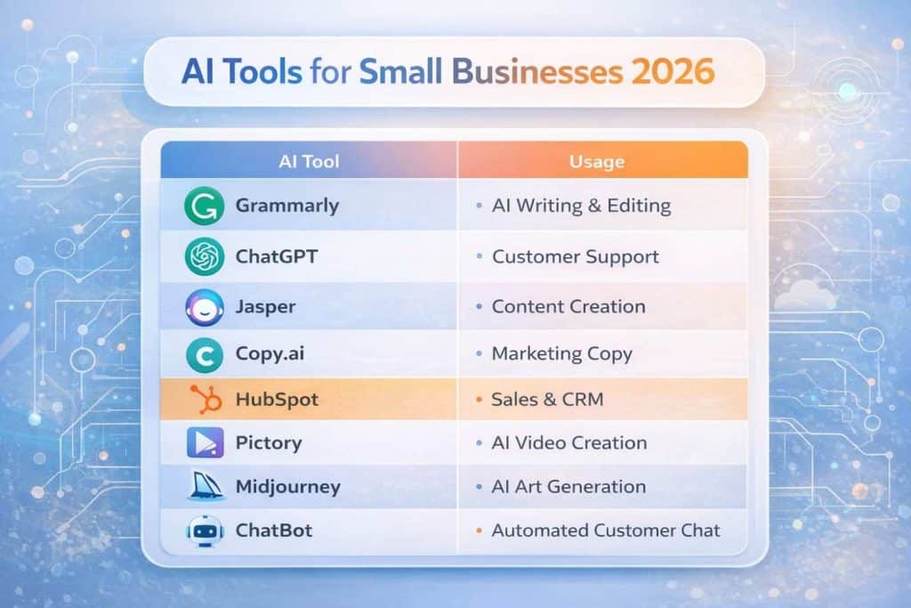 Best AI Tools for Small Businesses in 2026