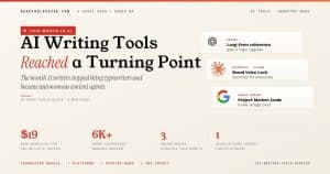 AI Writing Tools Updates April 2026 News